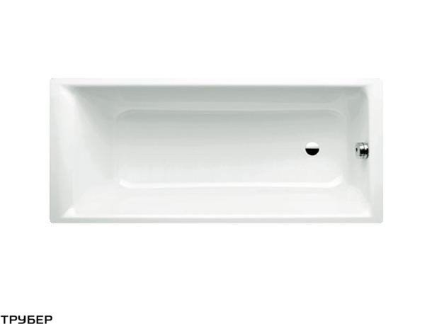 Ванна 170x75см з самоочищувальним покриттям, Kaldewei 256200013001 Mod.652 PURO білий