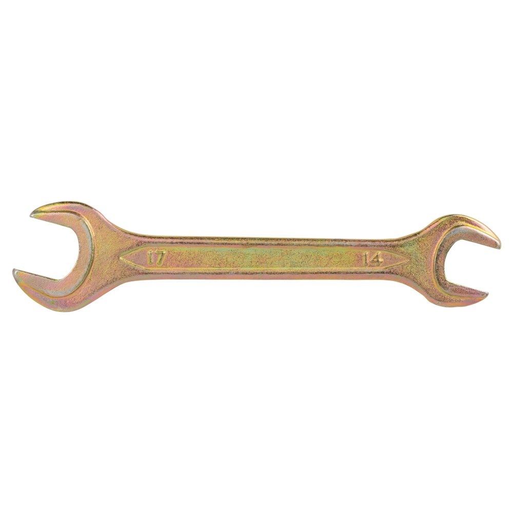 Ключ Рожковий 14×17мм Жовтий Цинк