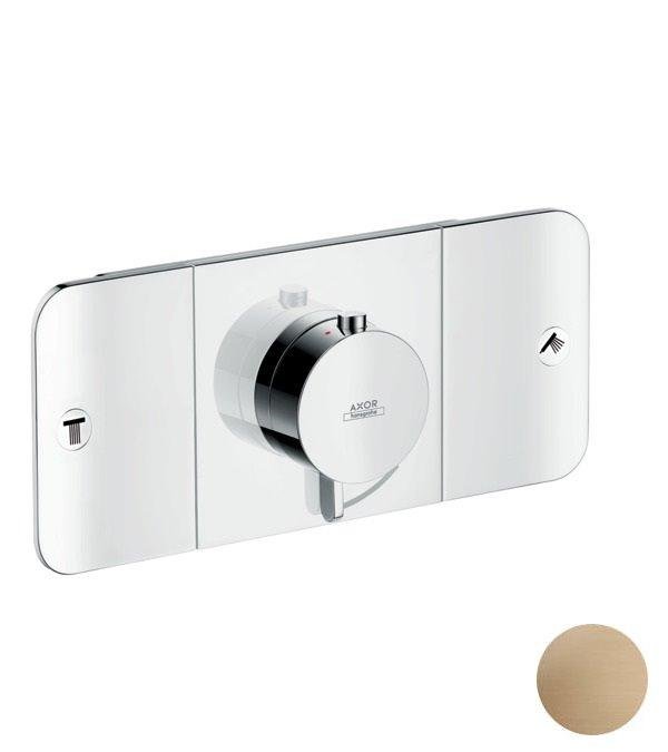 Axor Showers Термостат для 2х споживачів, СМ, колір покриття полірована бронза