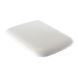Сидіння з кришкою Geberit 571910000 iCon Square для унітазу, дюропластове, металеві петлі з функцією плавного опускання (soft-close), біле - 1