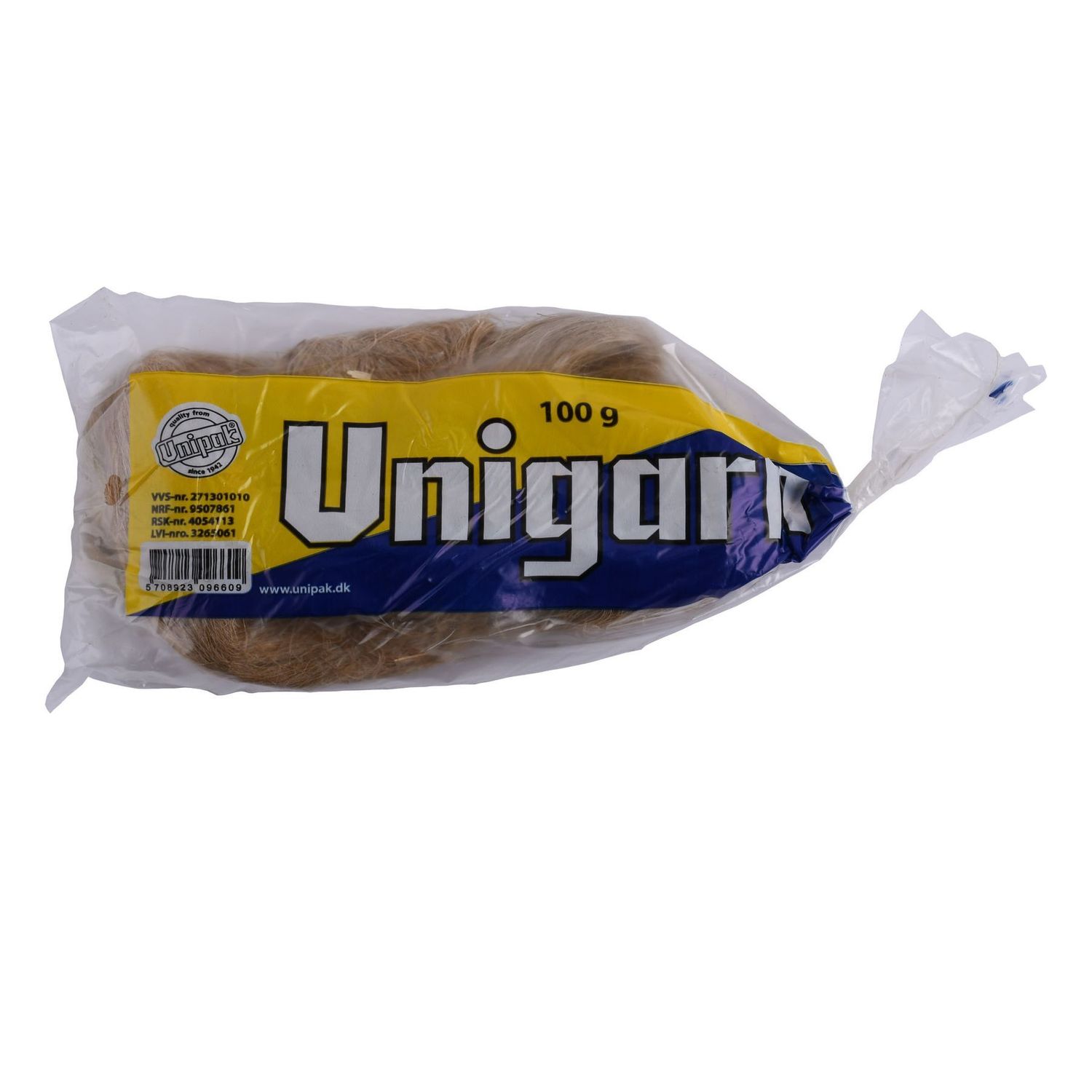 Пакля, льон сантехнический Unigarn Unipak 100г