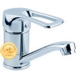 Смеситель S12 &Oslash;40 Для Кухни Aquatica, Гусак Прямой 150Мм На Шпильке (Md-2B144C)