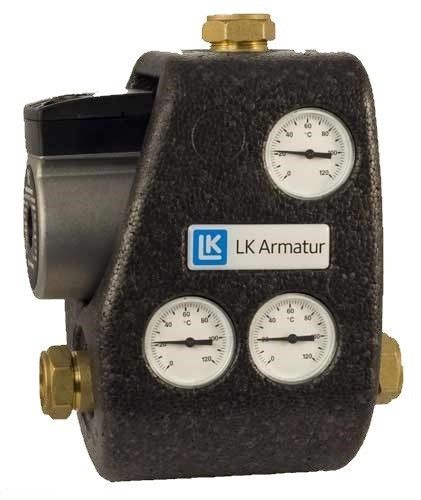 Смесительный узел LK Armatur 60C 1 1/4 с обратным клапаном