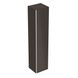 Висока шафа Geberit Acanto з двома дверима: корпус: лакований матовий/ чорний, фасад: чорне скло 500.619.16.1. - 1