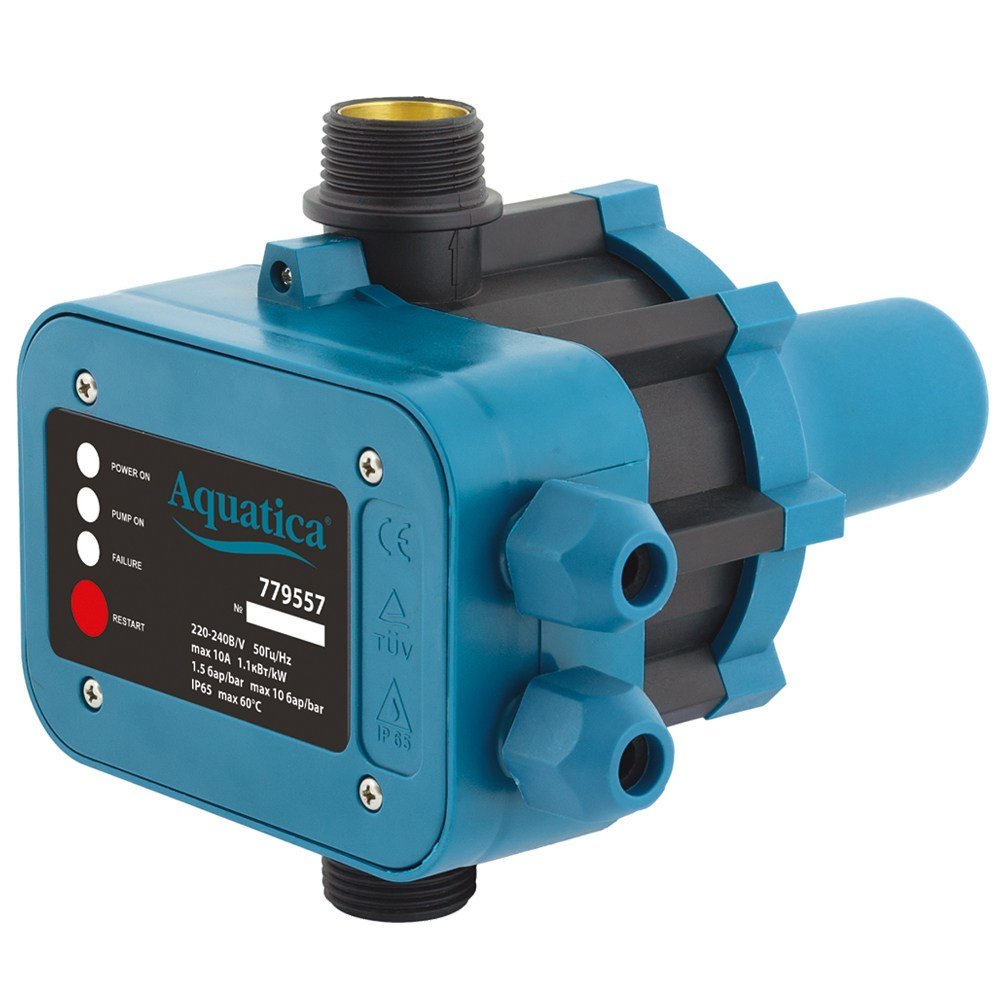 Контролер тиску електронний 11КВт Ø1 Aquatica, автоматичний пошук води