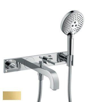 Змішувач для ванни, Hansgrohe Axor Citterio на 3 отвори, з ручками-важелями та панеллю, ?&rsquo;, колір покриття