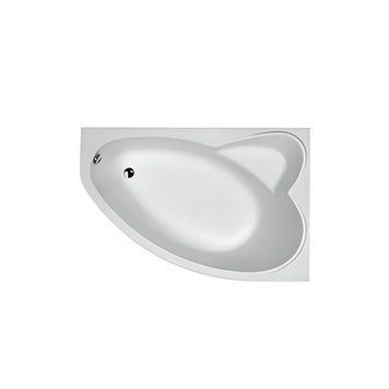 Ванна асиметрична Supero 150x100 см, права, з ніжками