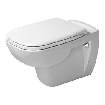 Унітаз Duravit D-CODE 57*40*44,5см, підвісний, з вертикальним змивом, з сидінням без автоматичного опускання