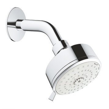 Верхний душ и душевой кронштейн Grohe New Tempesta Cosmopolitan 100, 3 режима струи, хром