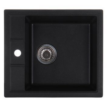 Мойка кухонная ZERIX ZS-4651S-14 Черный металлик (ZX4570)
