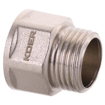 Подовжувач KOER WM.E06-15.WN - 1/2" -15мм (KR3002)