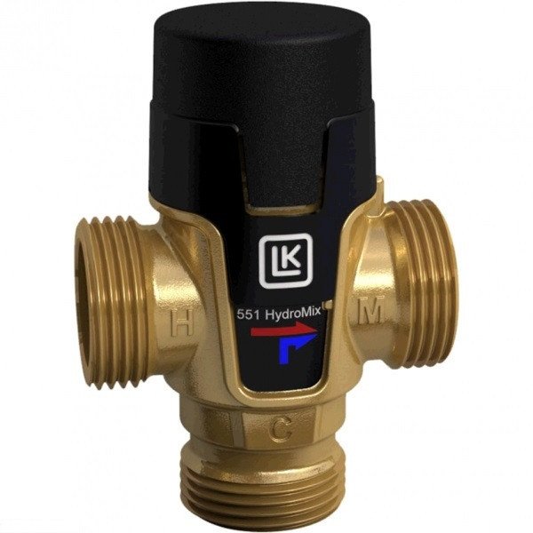 LK 551 Смесительный клапан Hydromix 1/2 ВВВ для ГВС и теплого пола LK Armatur
