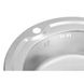 Кухонна мийка 510-D Сатин 0,6 мм (LIDZ510D06SAT) - 7