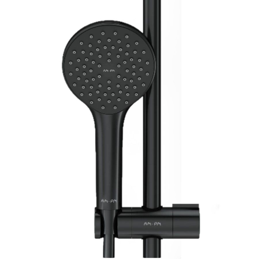 Душевая система Gem F0790022, набор: верхний душ d220 мм, ручной душ d 110 мм (1 функция), душевой штанг 1030-1460 мм, черная
