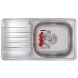 Кухонная мойка ZERIX Z7642-08-180MD (micro decor) (ZS0573)