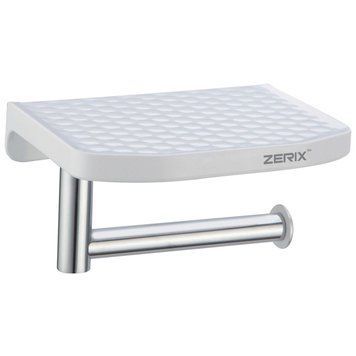 Паперовий тримач з полицею ZERIX A8103 (ZX2819)