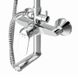 Душова система Sunny F0785C900, набір: змішувач для ванни/душу, верхній душ d220 мм, ручний душ 110 мм (1 функція) - 3