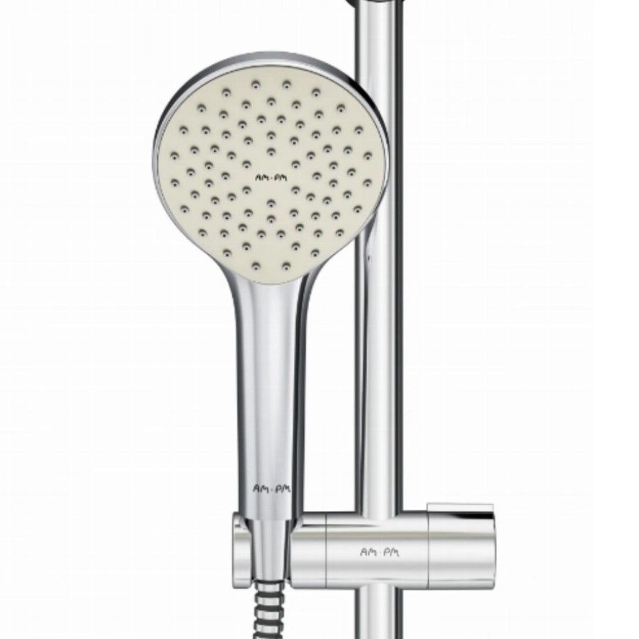 Душова система Sunny F0785C900, набір: змішувач для ванни/душу, верхній душ d220 мм, ручний душ 110 мм (1 функція)
