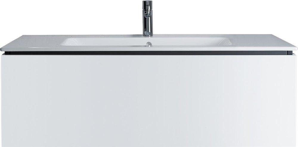 Тумба Duravit 1220*481мм, L-CUBE підвісна, з однією шухлядою, білий глянець (22)