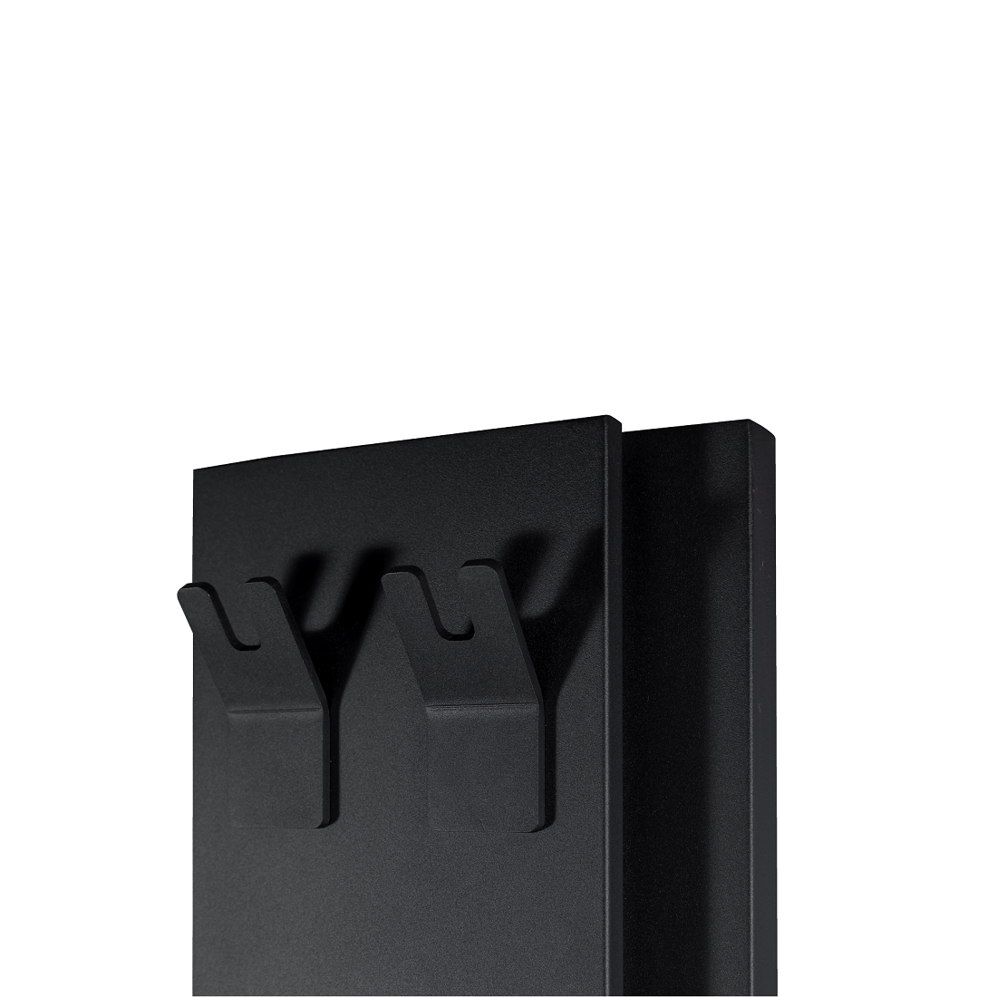 Радиатор электрический Deweit, Whole Wall 1266, с держателем для полотенец и халатов, цвет черный мат