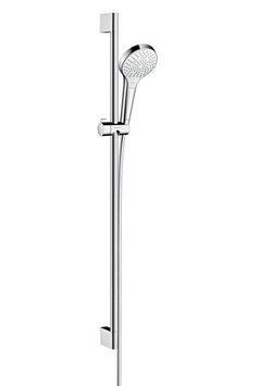 Душовий набір Hansgrohe EcoSmart Croma Select S Multi 9л/хв 0,90м, білий/хром