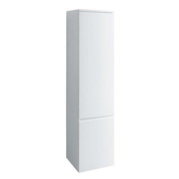 Тумба Laufen PRO S 350*335*1650мм, висока, підвісна, дверні петлі справа, колір білий глянець