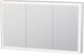 Зеркальный шкафчик Duravit L-CUBE 120*15,4см, с подсветкой, цвет белый матовый - 1