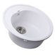 Гранітна мийка Globus Lux MARTIN білий 510мм-А0007 - 3