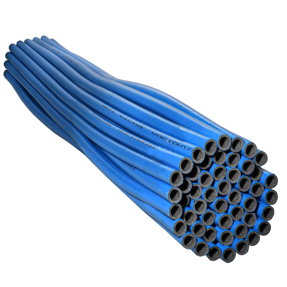 Утеплитель TEPLOIZOL EXTRA синий для труб (6мм), ф18 ламинированный Теплоизол
