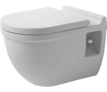 Унітаз Duravit STARCK 3 36*54,5см, підвісний Comfort, з вертикальним змивом, висота сидіння +50 мм