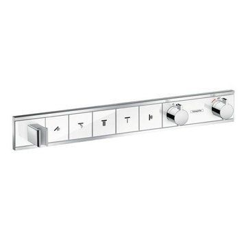 RainSelect Термостат з 5 кнопками, СМ, білий/хром