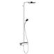 Душевая система Showerpipe 260 HG Pulsify 24230000, 1 режим, с термостатом для ванны ShowerTablet 400, хром - 1