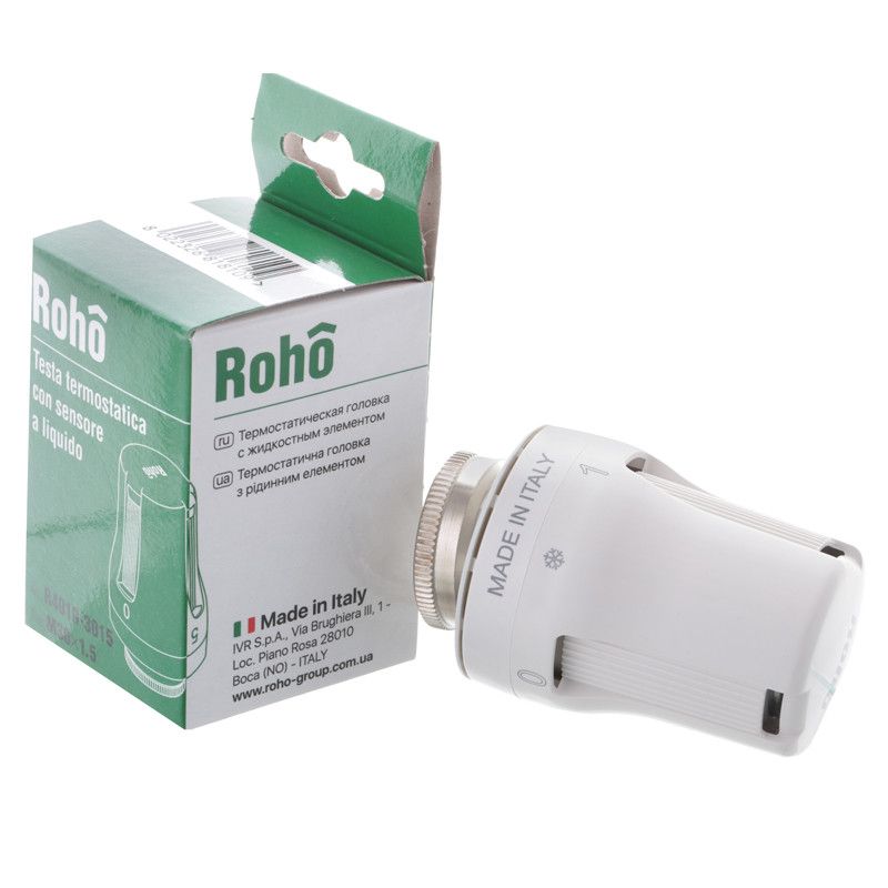 Термоголовка Roho R4010-3015 - 30х1,5 (жидкостный элемент) (RO0136)