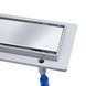 Трап Qtap Dry Tile304-600 линейный с сухим затвором под плитку 600 мм - 2