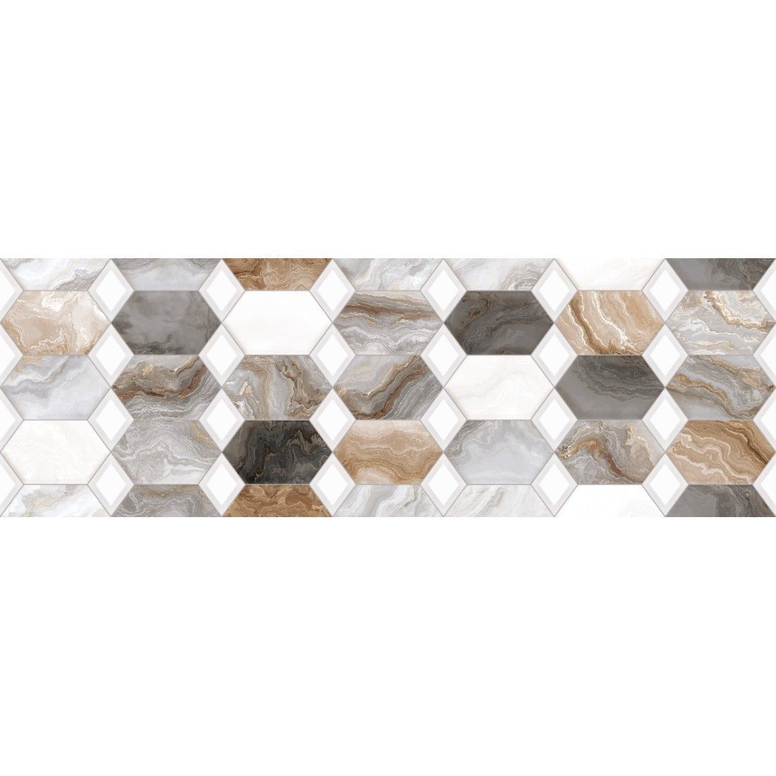 Плитка ARABESQUE GREY DECOR