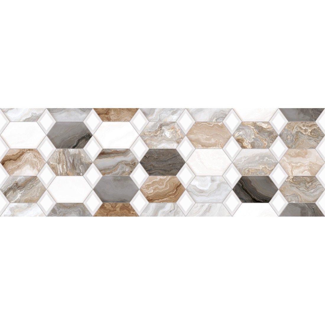 Плитка ARABESQUE GREY DECOR