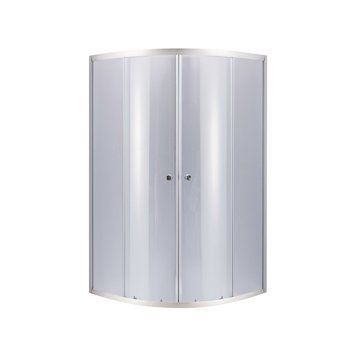 Душова кабіна Lidz Latwa SC80x80SATMIDGR, скло тоноване 4 мм без піддону