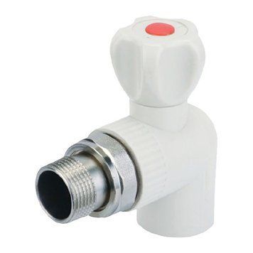 Кран KOER радіаторний 25x3/4 кутовий PPR KOER K0158.PRO (KP0202)