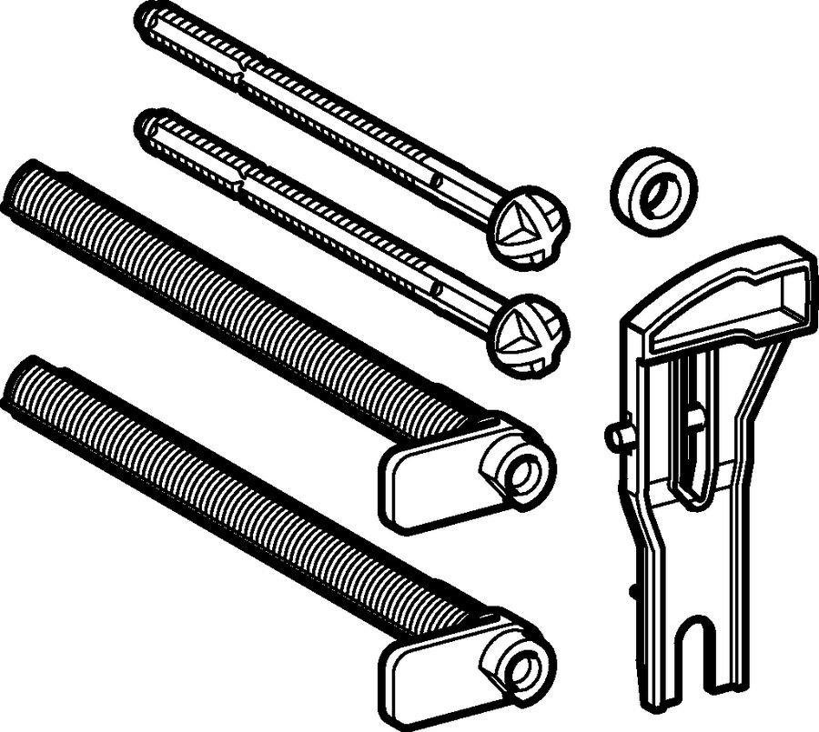 Geberit Комплект крепления основания клавиши для инсталляции