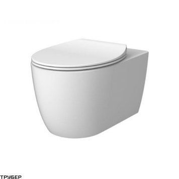 Унітаз Devit підвісний безободковий, тонка кришка soft-close, quickfix (2пак) 3020155 ACQUA NEW