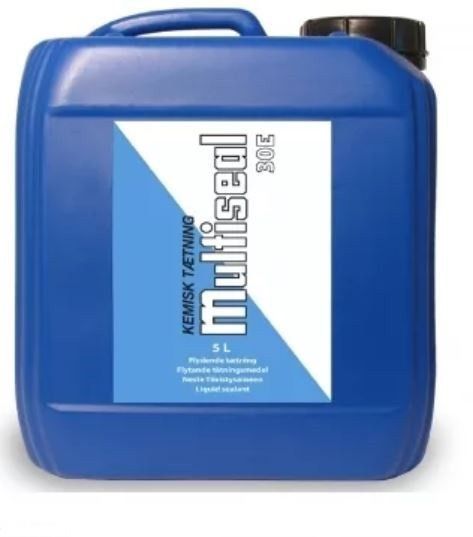 Жидкий герметик для утечек в системе подачи питьевой воды при потерях до 400 л в сутки UNIPAK Multiseal 84 S 5 l