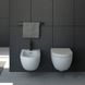 Туалет Cielo Enjoy EJVSK підвісний безободковий-RIMLESS, білий колір - 3