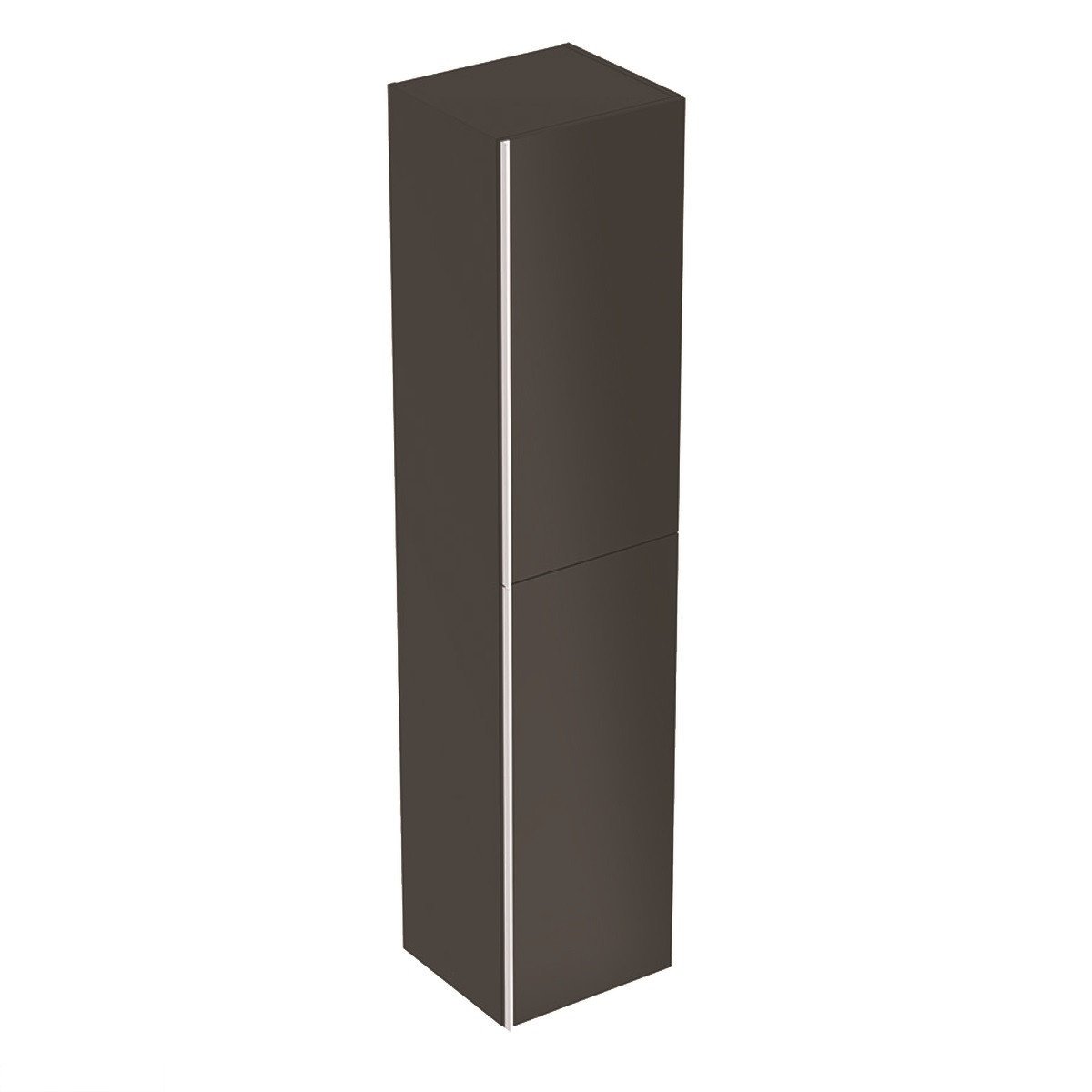 Висока шафа Geberit Acanto з двома дверима: корпус: лакований матовий/ лава, фасад: скло лава 500.619.JK.2.