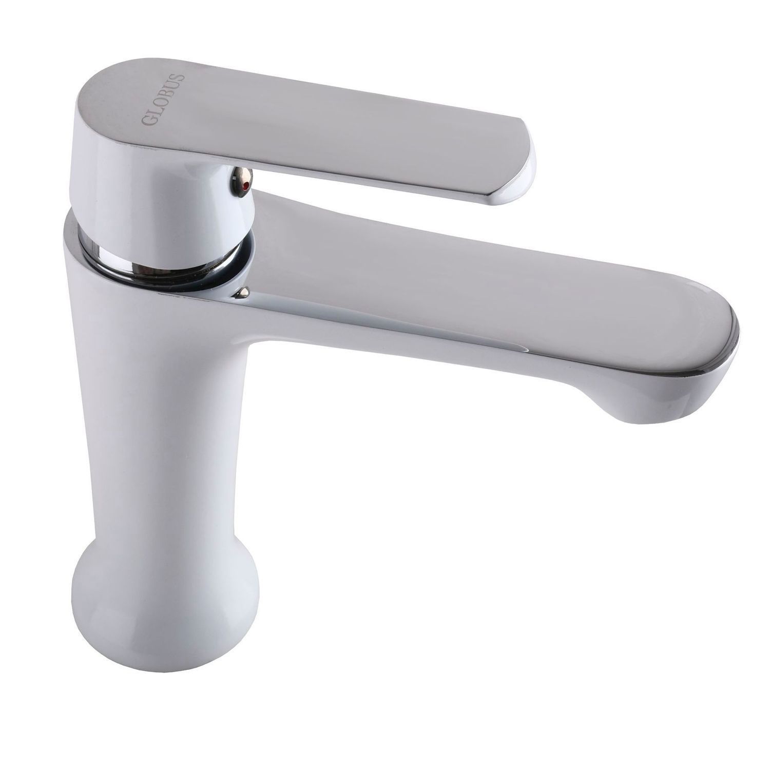Змішувач для умивальника Globus Lux Laguna GLA-0401-7-WHITE