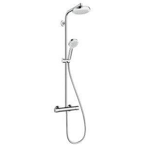 Crometta 160 1jet Showerpipe EcoSmart Душевая система