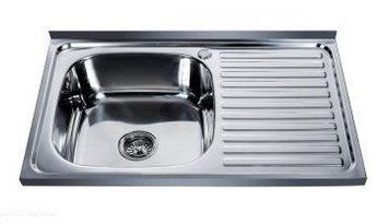 Мийка прямокутна накладна Mira 800х500х180 Decor Left MR 8050