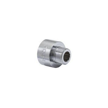 Переходник (коннектор) KOER 3/8"х1/2" (хром) KOER KF.A0406.CHR (KF0137)
