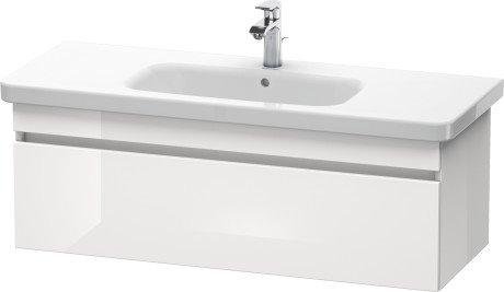 Тумба 113*44,8см, Duravit DURASTYLE підвісна, для умивальника 232012, з 1м висувним ящиком, колір білий глянець (22)