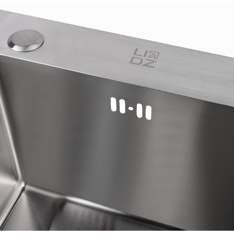Кухонна мийка Lidz H7843 Brush 3.0/1.0 мм (LIDZH7843BRU3010)