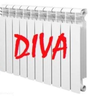 Алюмінієвий радіатор Diva 85*300